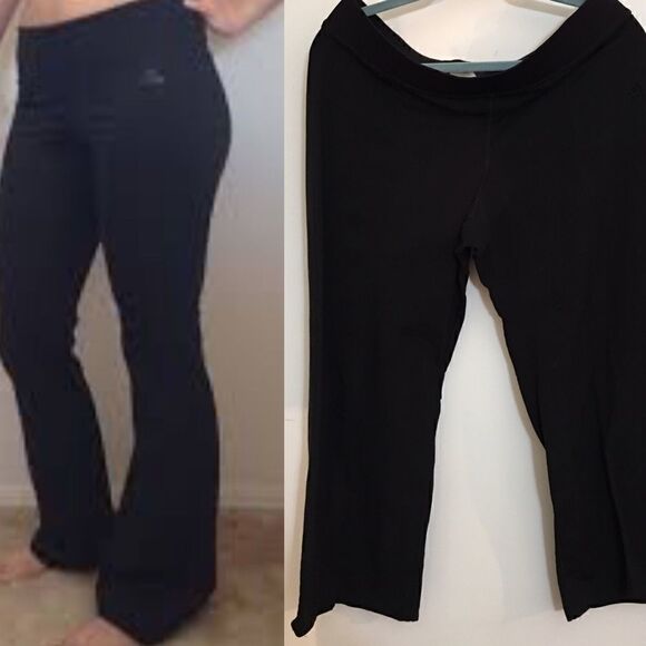 Adidas Wide Leg Short Spandex Pants - Picture 1 of 2